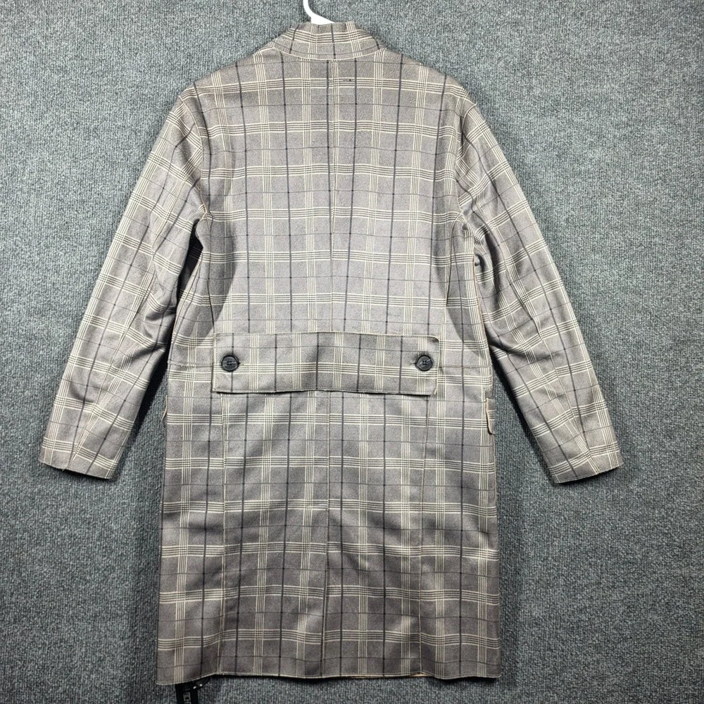 NWT Anthropologie BlankNYC Jacket Womens Small Renegade Plaid Longline Blazer